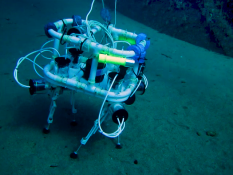 Image SILVER (Seabed-Interaction Legged Vehicle for Exploration and Research)